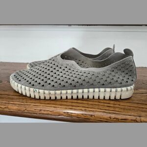 Ilse Jakobsen Leather Perforared Tulip Shoes Snickers‎ Size EUR 41